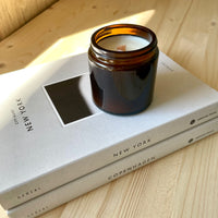 Lumânare parfumată borcan ambră (ediție limitată)